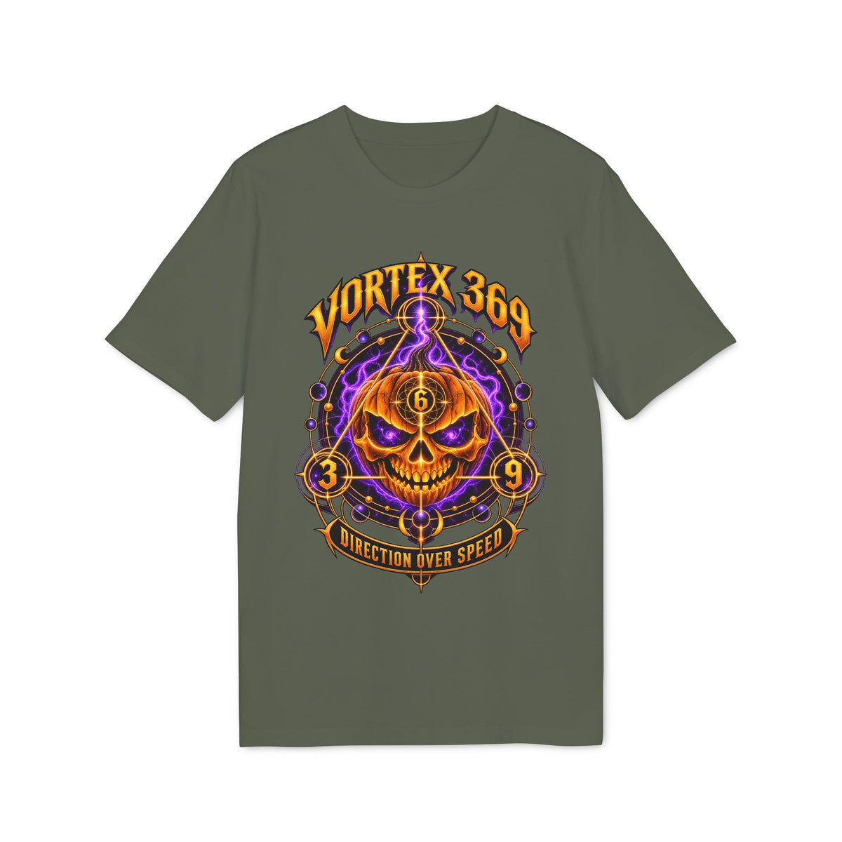 Vortex 360 Skull Graphic T-Shirt – Direction Over Speed