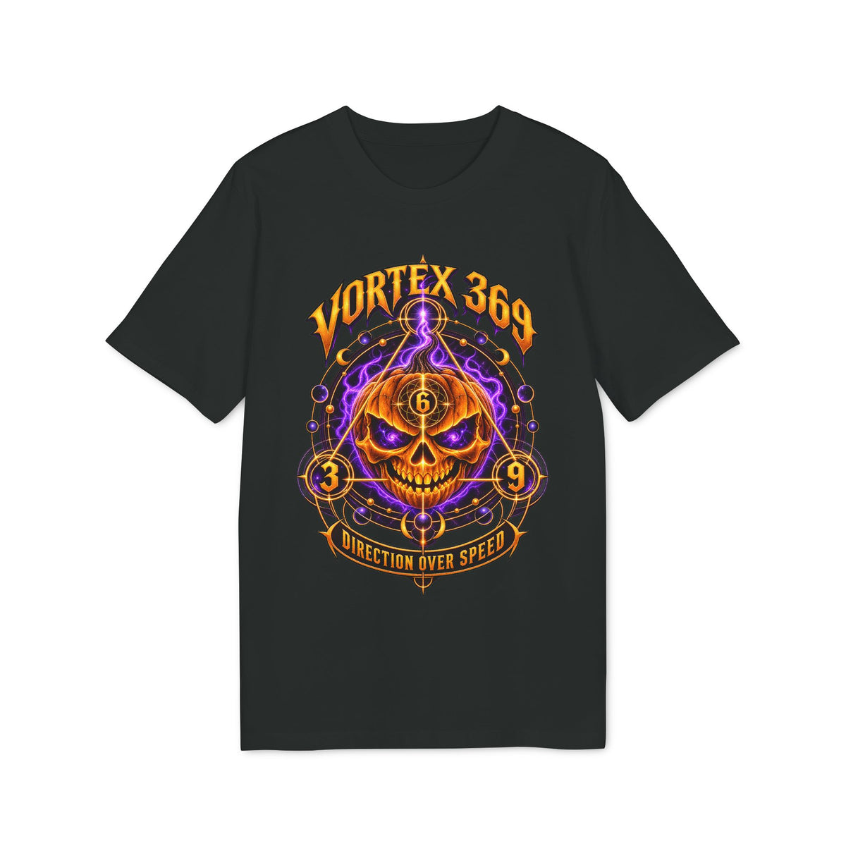 Vortex 360 Skull Graphic T-Shirt – Direction Over Speed