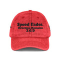 Vintage Embroidered Dad Hat — "Speed Fades. Direction Remains. 3.6.9"
