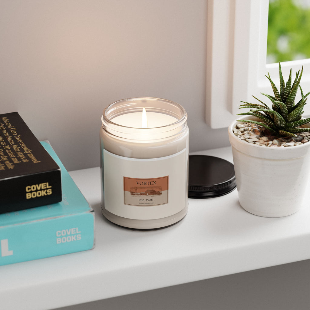 1930s Farmhouse Barn Scene Soy Candle | Heritage Collection, 9oz