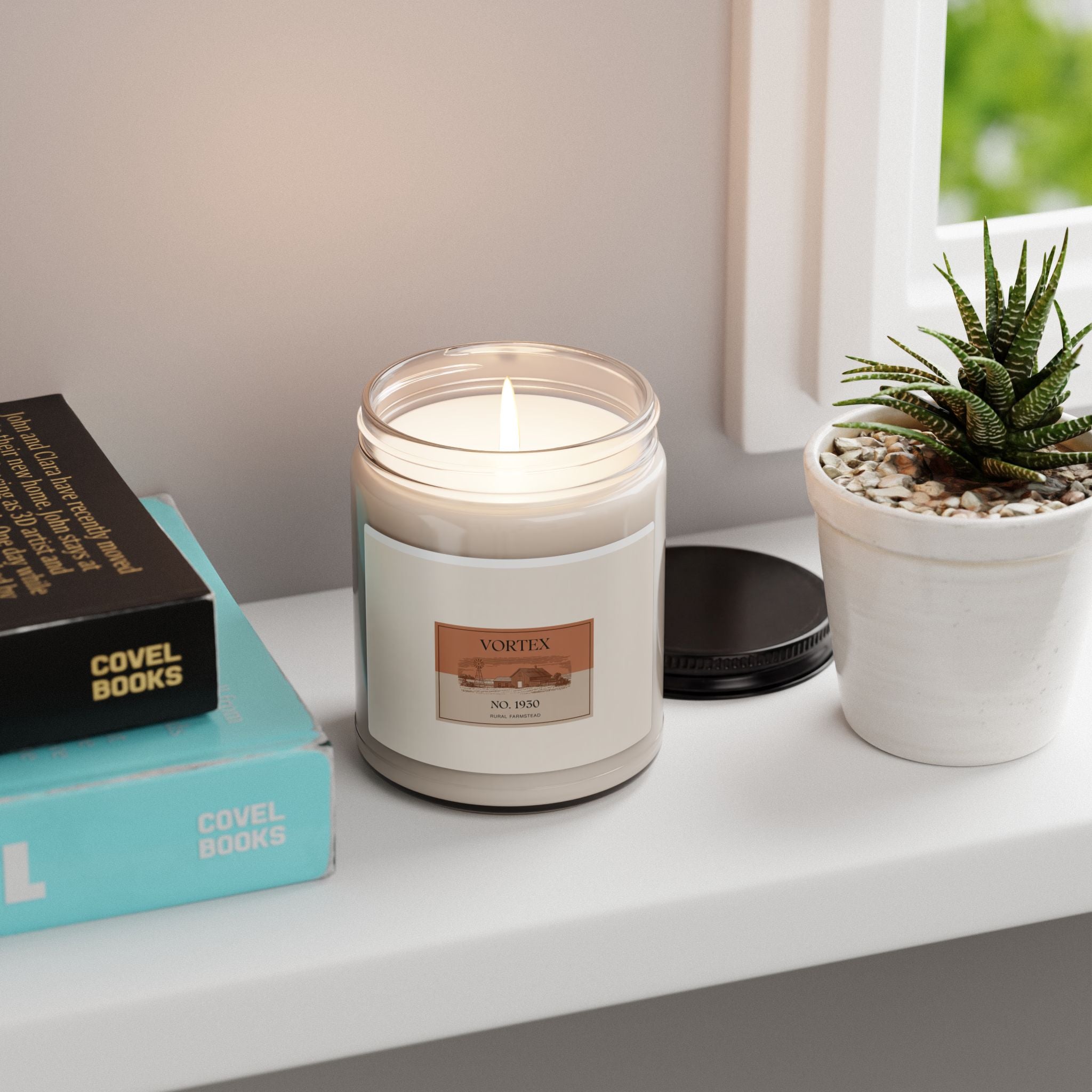 1930s Farmhouse Barn Scene Soy Candle | Heritage Collection, 9oz