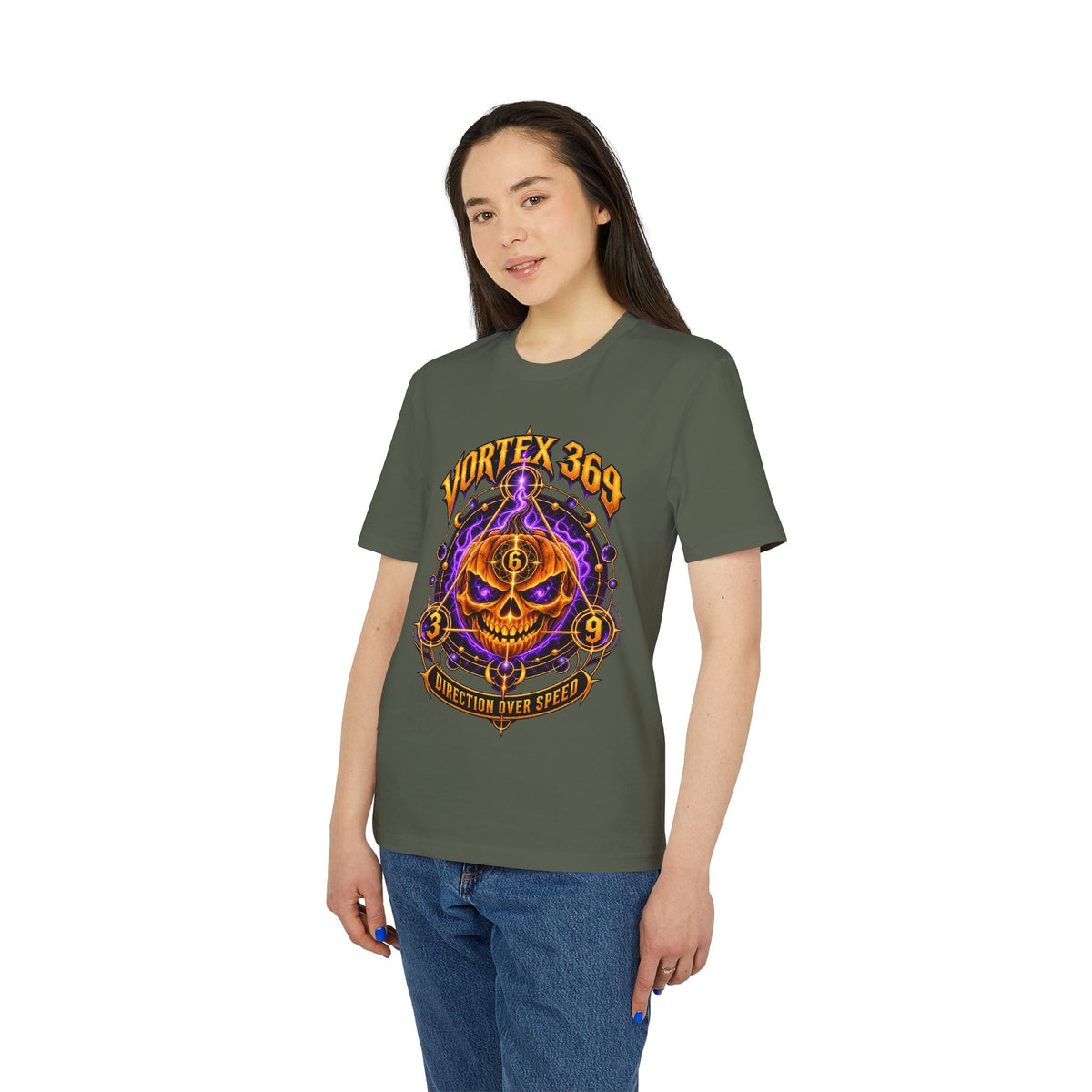 Vortex 360 Skull Graphic T-Shirt – Direction Over Speed