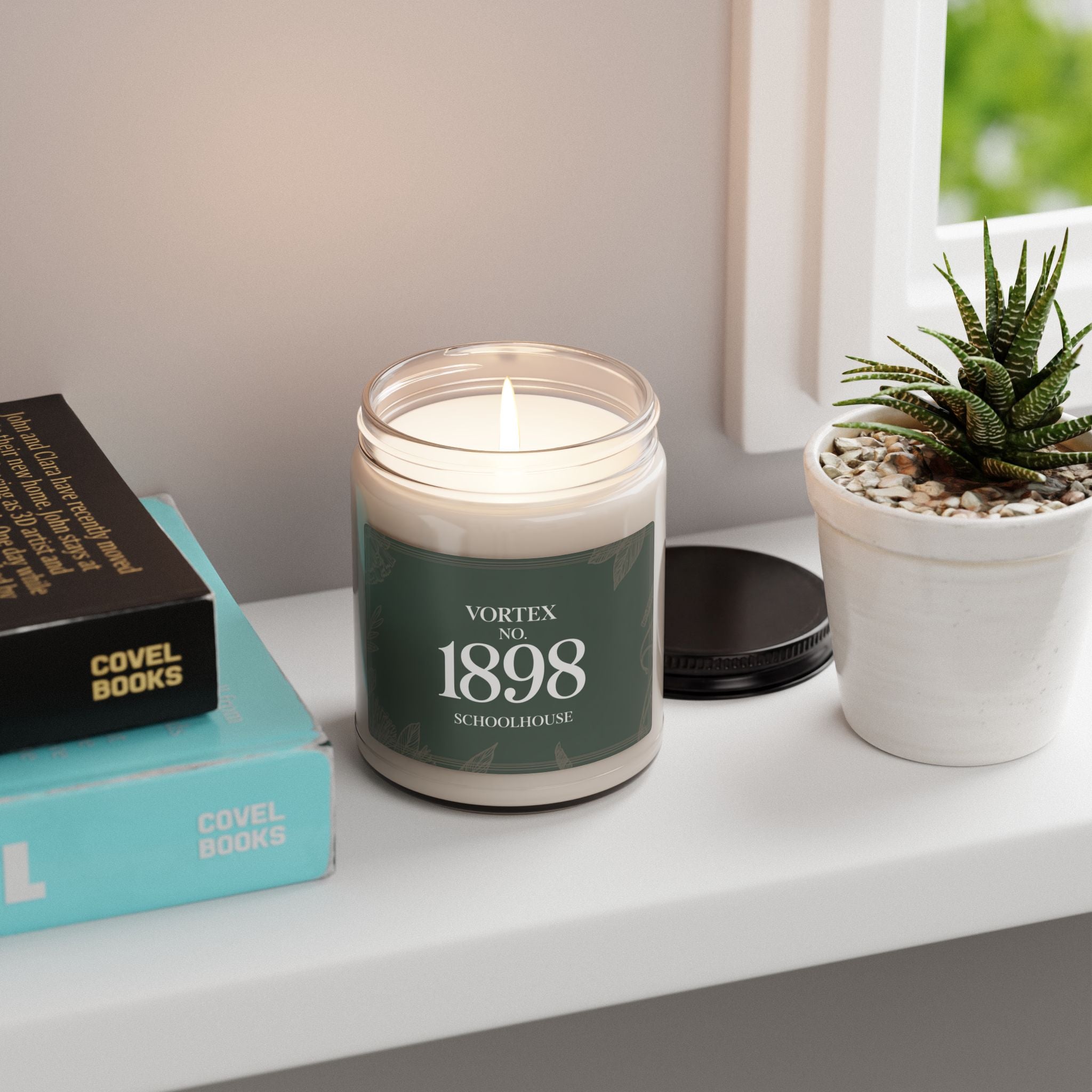 VORTEX No. 1898 Schoolhouse Candle 9oz Soy | Scented Jar