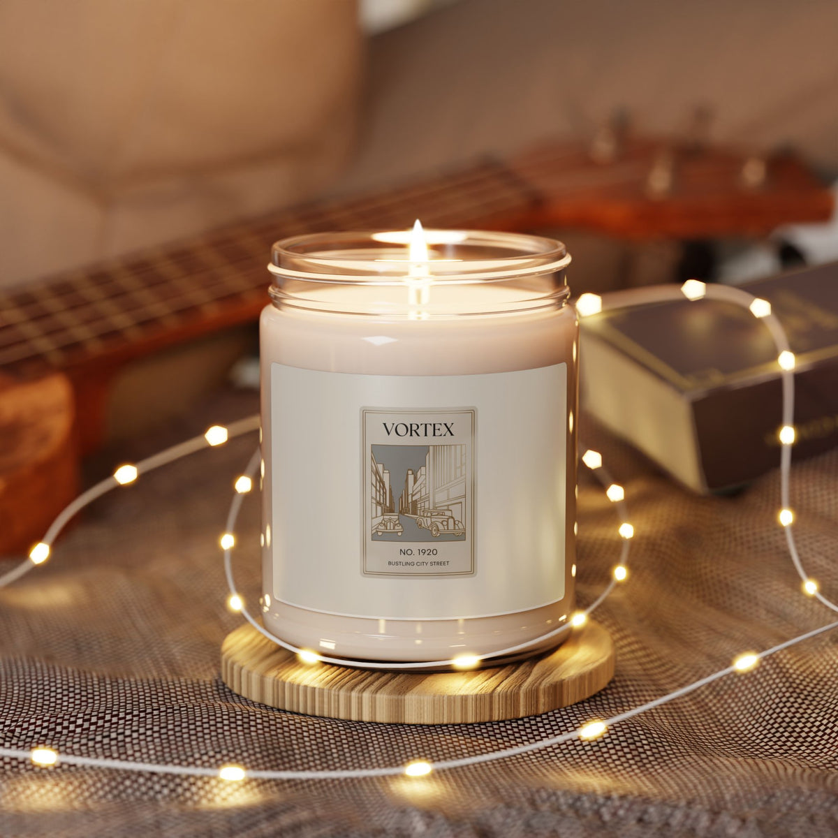Art Deco 1920s Vintage Cars Flapper Candle 9oz | Soy Wax Heritage Collection