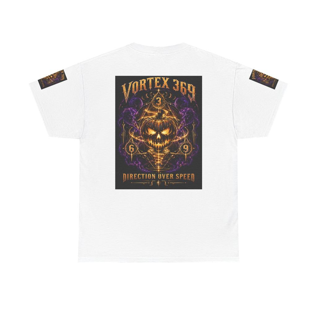Vortex 369 Direction Over Speed Pumpkin Graphic Tee