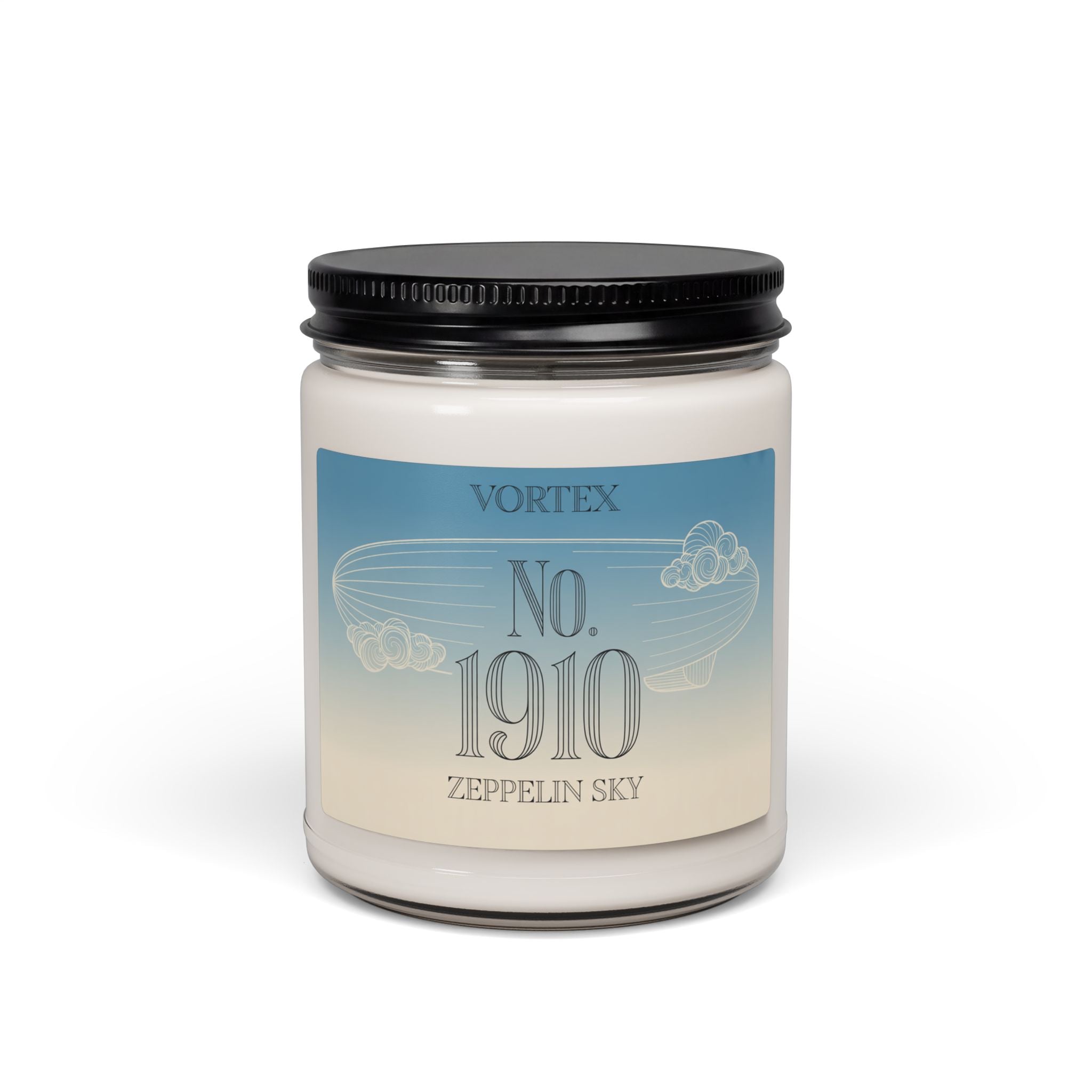 VORTEX No. 1910 Zeppelin Sky Candle, Scented Soy 9oz