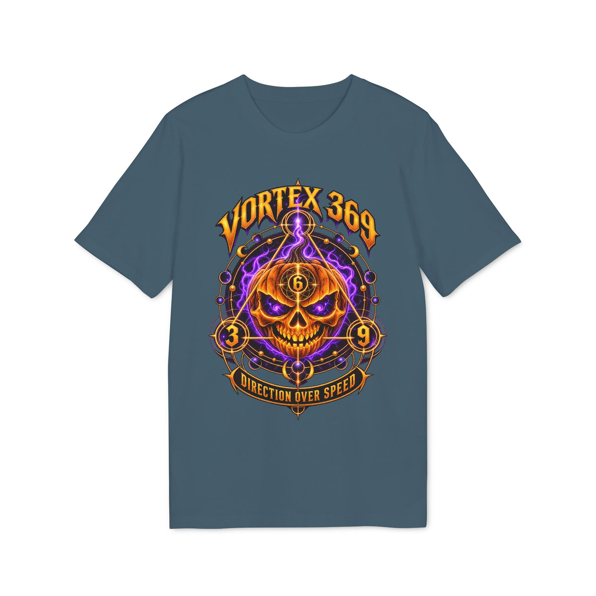 Vortex 360 Skull Graphic T-Shirt – Direction Over Speed