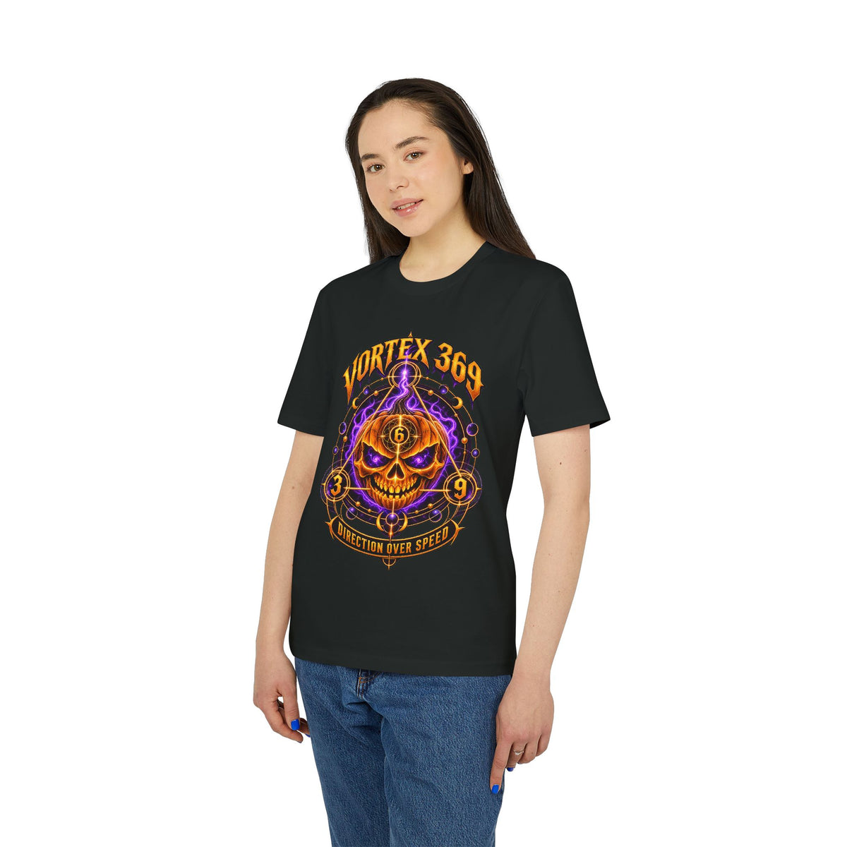 Vortex 360 Skull Graphic T-Shirt – Direction Over Speed