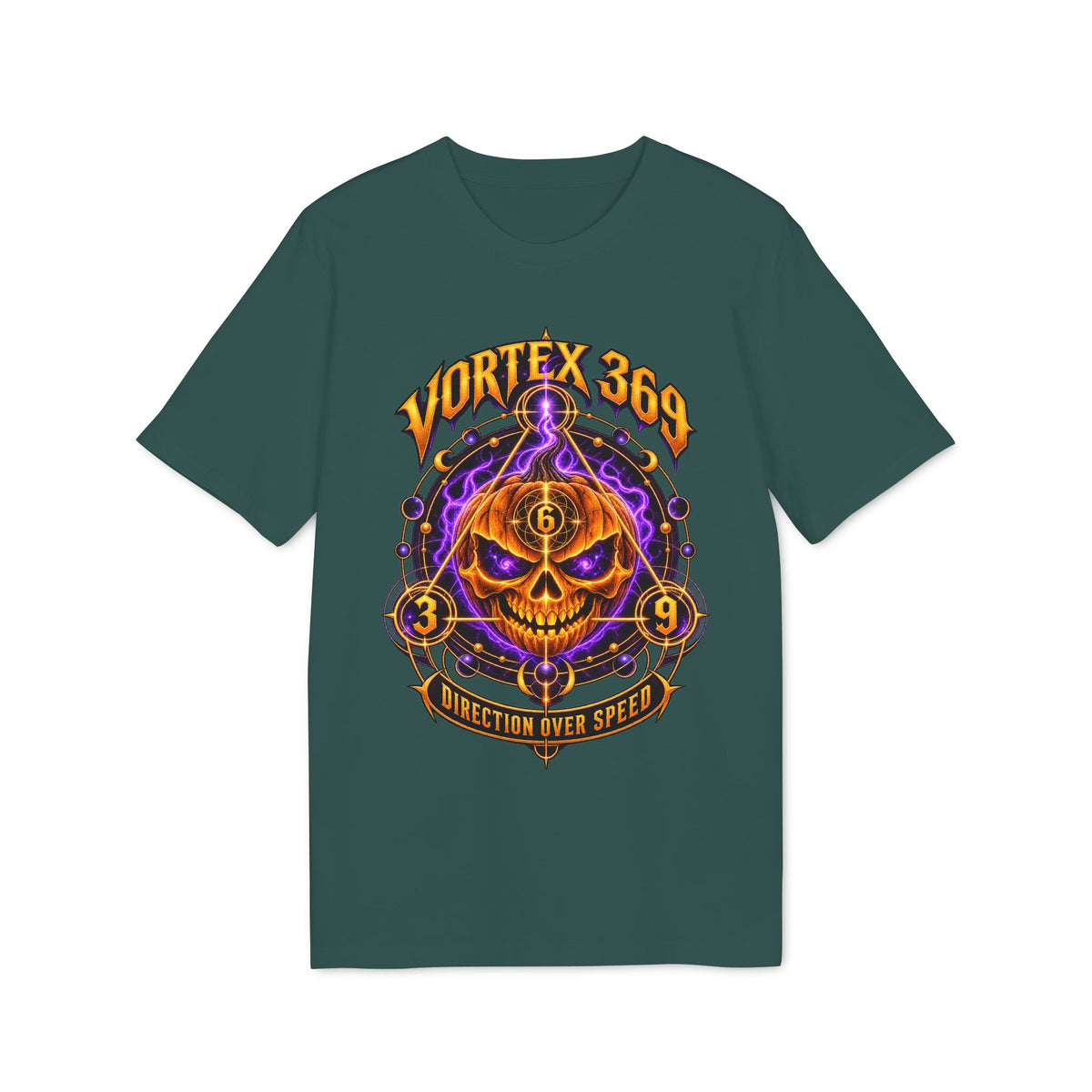 Vortex 360 Skull Graphic T-Shirt – Direction Over Speed