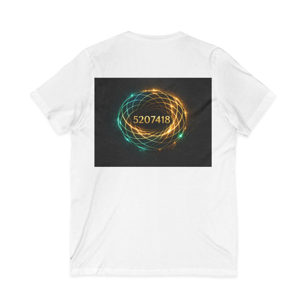 Vortex Global Design Sacred Geometry Logo V-Neck T-Shirt