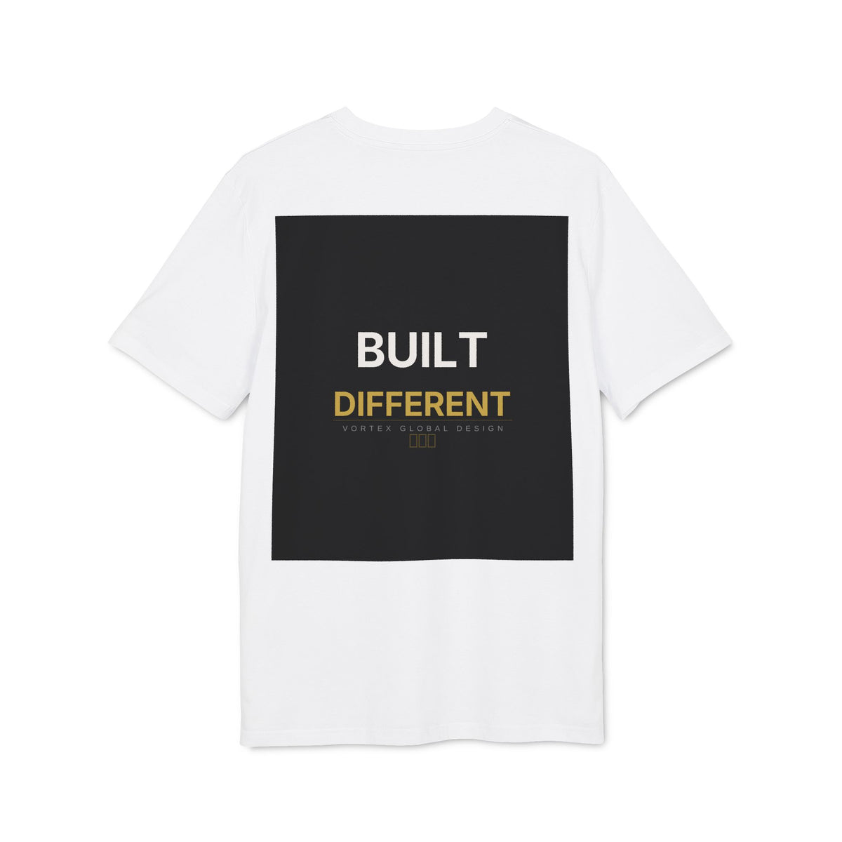 Built Different Motivational T-Shirt