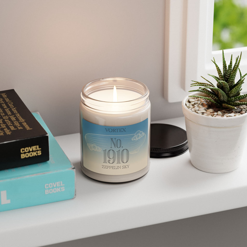 VORTEX No. 1910 Zeppelin Sky Candle, Scented Soy 9oz