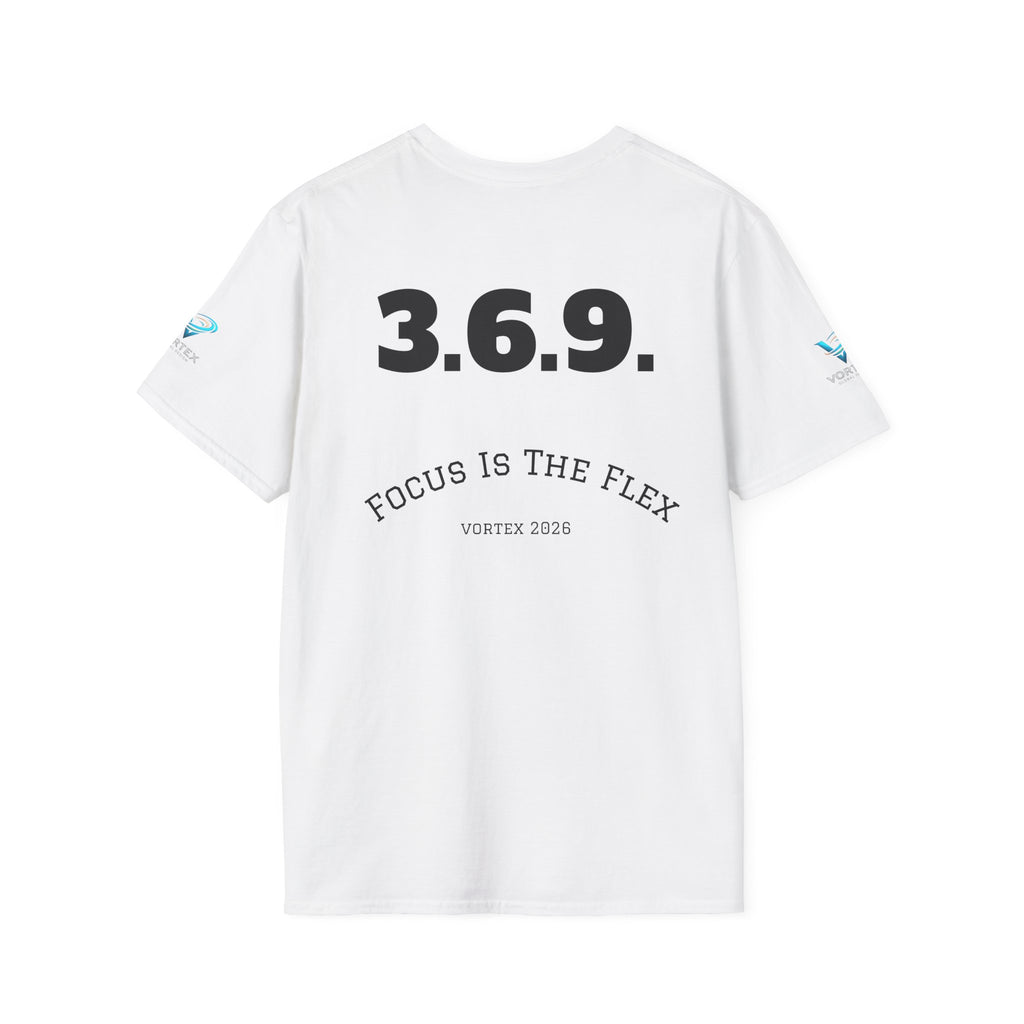 Built in the Dark T-Shirt — Vortex Graphic Tee (Bold Retro Lettering)