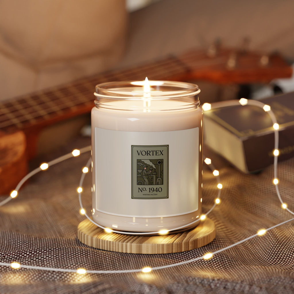 Wartime Industrial Resilience Soy Candle | 1940s Factory Inspired Candle