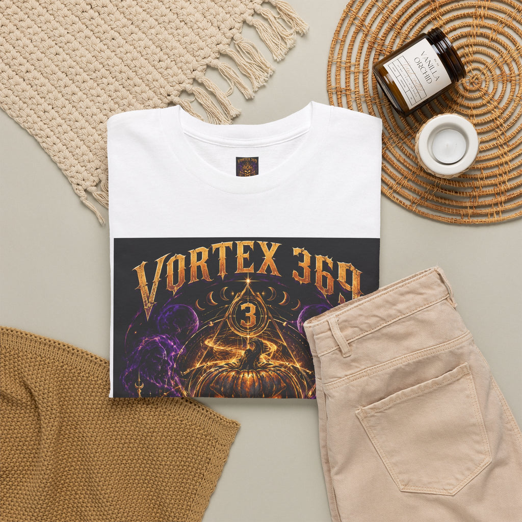 Vortex 369 Direction Over Speed Pumpkin Graphic Tee